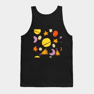 Colorful Planets Tank Top